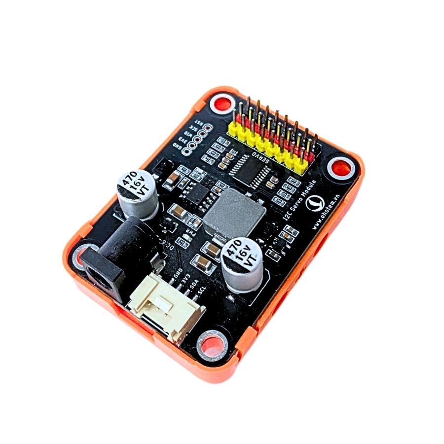 Module servo 8 kênh I2C – Kèm dây và hộp
