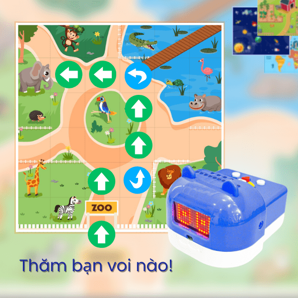 Robot phát triển tư duy Rio