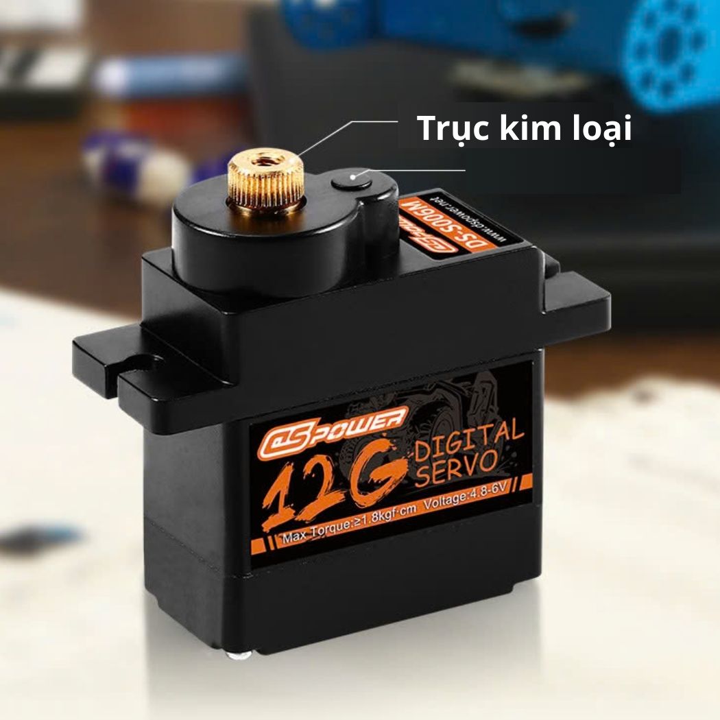 Servo Micro 12G cao cấp chống kẹt
